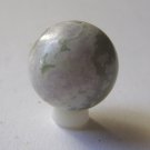 Lotus Jasper 20mm Round Pendant Bead