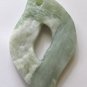 New Jade 67x45 Natural / Smooth Pendant Bead