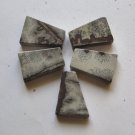 5 Artistic Jasper 32x21 Slab Pendant Beads
