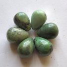 6 Chinese Chrysoprase 21x16 Full Drop Beads