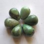 6 Chinese Chrysoprase 21x16 Full Drop Beads
