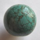Turquoise Magnesite 26mm Round Pendant Bead
