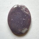 Lepidolite 45x35 Oval Pendant Bead