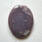 Lepidolite 45x35 Oval Pendant Bead