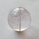 Amethyst 18mm Round Pendant Bead