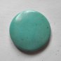 Turquoise Magnesite 37mm Disc Pendant Bead
