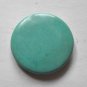 Turquoise Magnesite 37mm Disc Pendant Bead