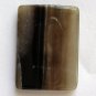 Sardonyx Agate 34x25 Rectangle Pendant Bead