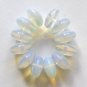 12 Opalite 10x5 Rondelle Beads