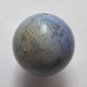 Dumortierite 20mm Round Pendant Bead