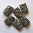 6 Rhyolite 20x15 Rectangle Beads