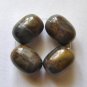 4 Bamboo Jasper 19x14 Drum Beads