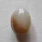 Carnelian Agate 23x18 Barrel Pendant Bead