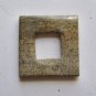 Artistic Jasper 39x39 Square Frame Pendant Bead