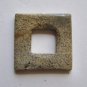 Artistic Jasper 39x39 Square Frame Pendant Bead