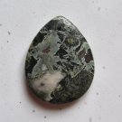 Military Jasper 45x35 Teardrop Pendant Bead