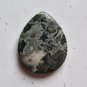 Military Jasper 45x35 Teardrop Pendant Bead