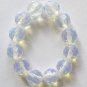 12 Opalite 7mm Faceted Round Beads