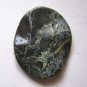 Military Jasper 50x40 Wavy Oval Pendant Bead