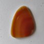 Red Agate 51x35 Freeform Pendant Bead