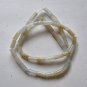 Blue Chalcedony 9x4 Tube Beads 16" strand