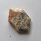 Crazy Lace Agate 39x24 Wild Cut Pendant Bead