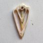 Natural Sea Shell 56x27 Slice Pendant Bead