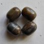 4 Bamboo Jasper 19x14 Drum Beads