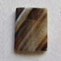 Sardonyx Agate 34x25 Rectangle Pendant Bead