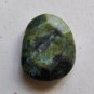 Chrysocolla Jasper  38x30 Freeform Pendant Bead