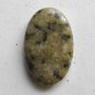 Khaki Kiwi Jasper 55x36 Oval Pendant Bead