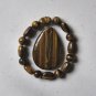 Tiger Eye Teardrop Pendant Bead Set