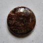 Green African Opal 35mm Disc Pendant Bead