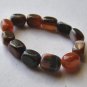 12 Petrified Wood 12x8 Rectangle Nugget Beads