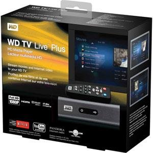 Western Digital WD TV Live Plus 1080p HD Media Player