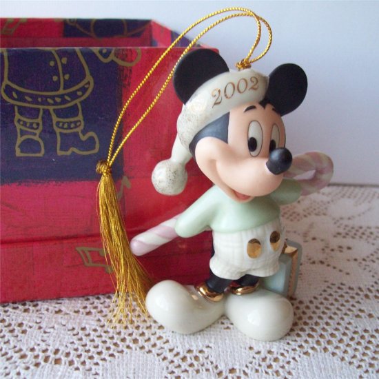 Mickeys Holiday Surprise 2002 Disney Mickey Mouse by Lenox