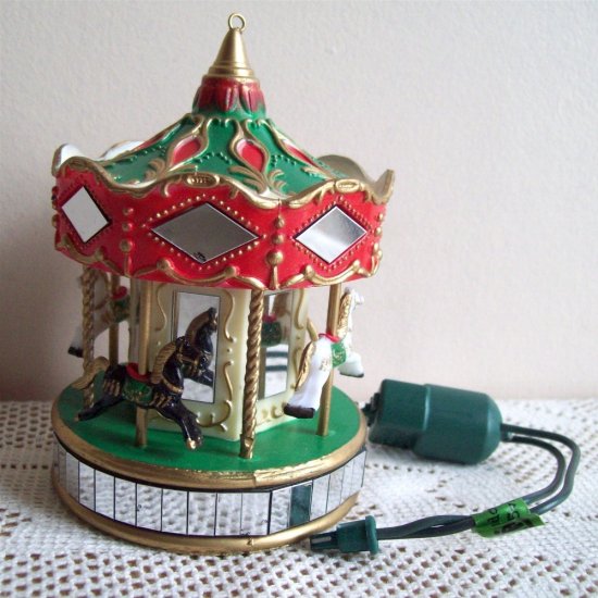 Merry Go Round Christmas Ornament 