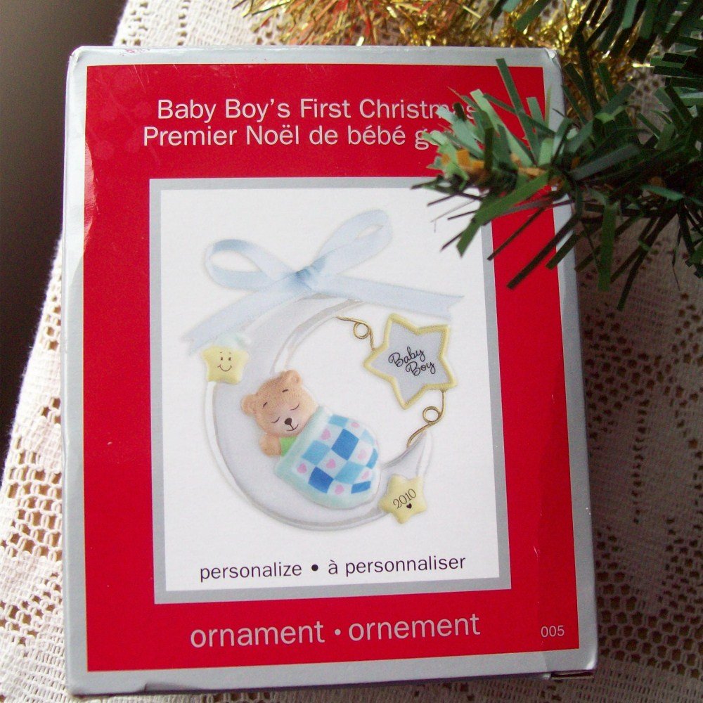 Le premier ornement de Noël de bébé - Un souvenir précieux
