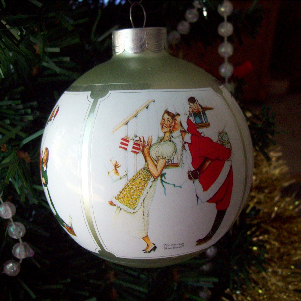 Norman Rockwell Christmas Ornaments 