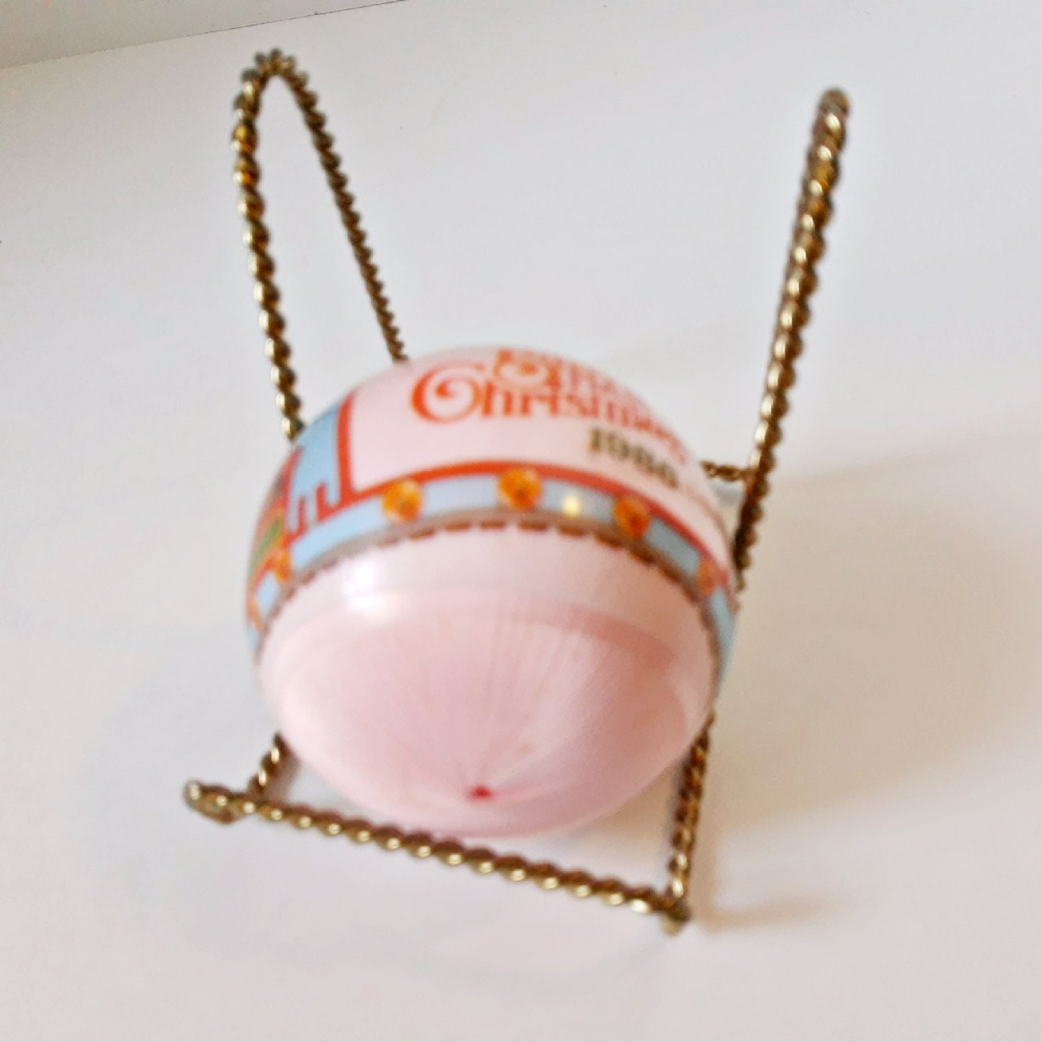 1986 Baby's First Christmas Ornament 