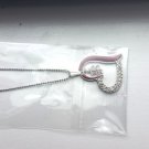 Florida State Seminoles Heart Crystal Necklace