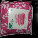 Room Essentials Pink Vine 6 Piece Twin Bedding Set