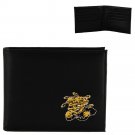 Wichita State Shockers Mens Black Leather Bifold Wallet