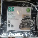 Room Essentials Black Twin/Single Size Extra Long Bedding Set