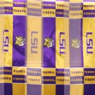 Louisiana State Tigers LSU Polyester Scarfs  (12 Pack)