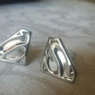 Superman Silver Officially Licensed Cufflinks