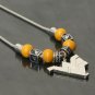 West Virginia Mountaineers Licensed NCAA Beaded Necklace