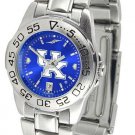 Kentucky Wildcats Women Ladies Steel Sport AnoChrome Watch