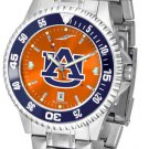 Auburn Tigers Men Competitor Steel AnoChrome Watch & Color Bezel