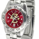 Boston College Eagles Women Ladies Sport Steel AnoChrome Watch